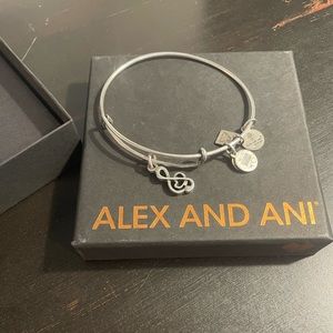 Alex and Ani musical note bracelet